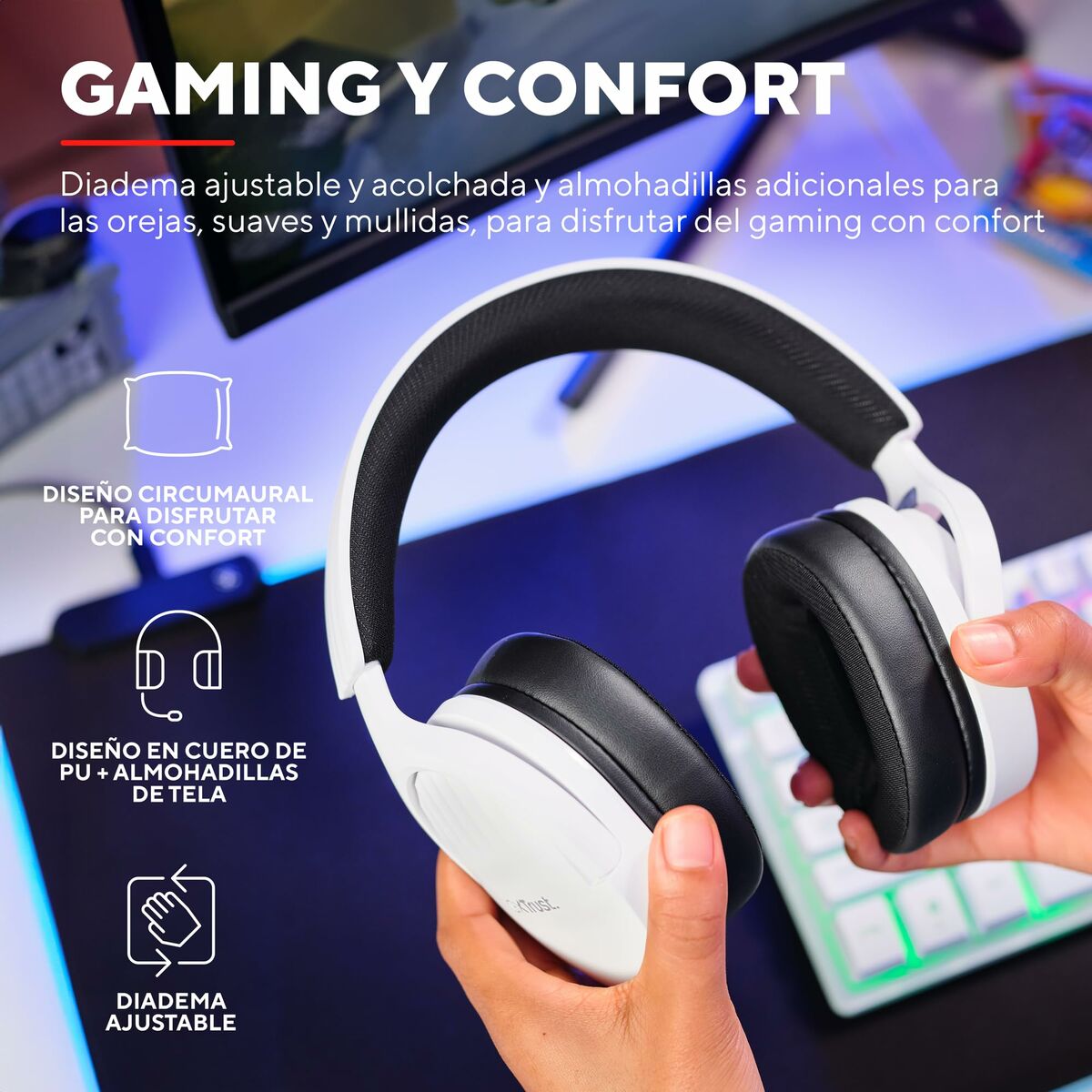 Słuchawki Gaming z mikrofonem Trust 25210